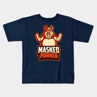 The Masked Porker Kids T-Shirt